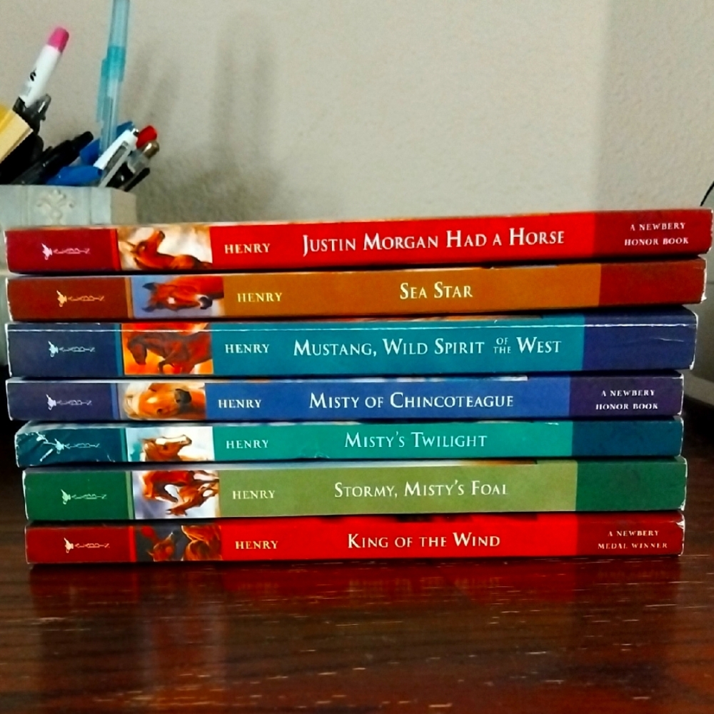 Set of 7 Classic Horse Novels by Henry